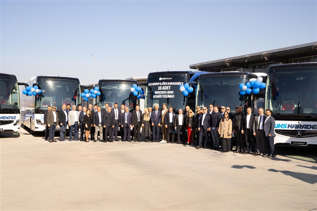 Mercedes-Benz Türk’ten LKS Group’a 16 Adet Mercedes-Benz Tourismo ve 1 Adet Travego Otobüs Teslimatı!