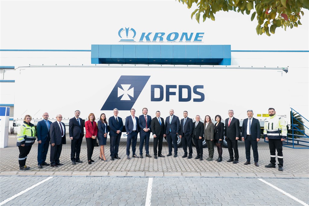 KRONE TÜRKİYE’den DFDS’e 450 Adet Treyler Teslimatı