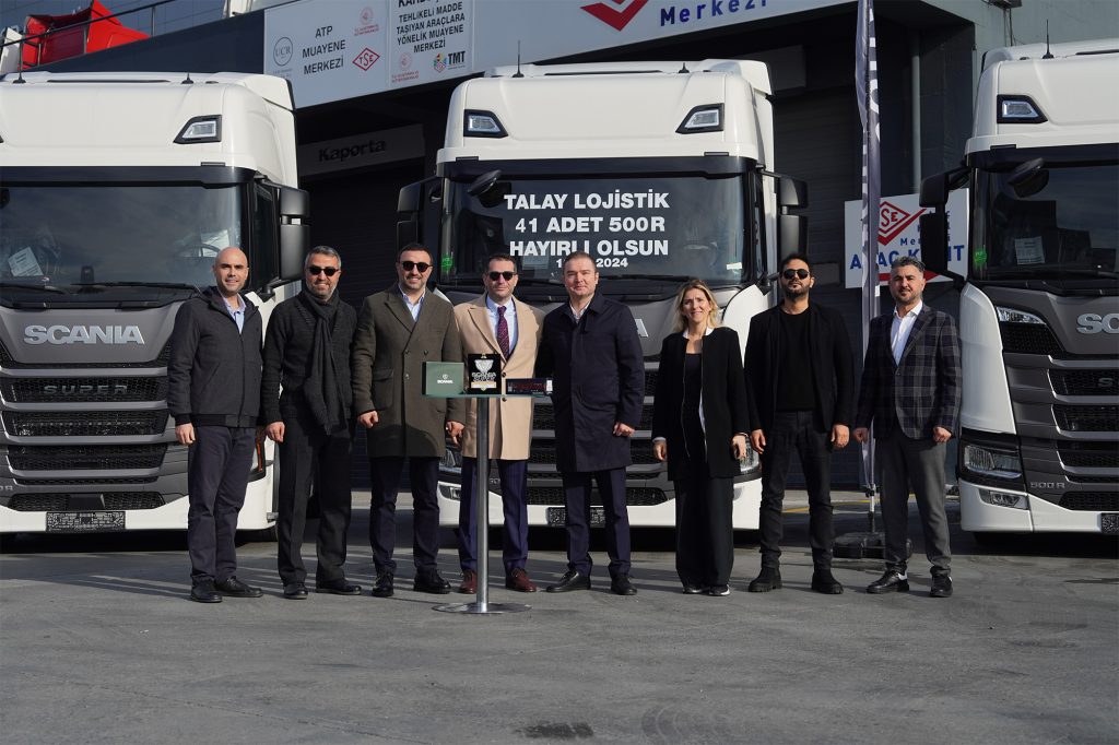 Scania’dan Talay Logistics’e 41 Adet Çekici