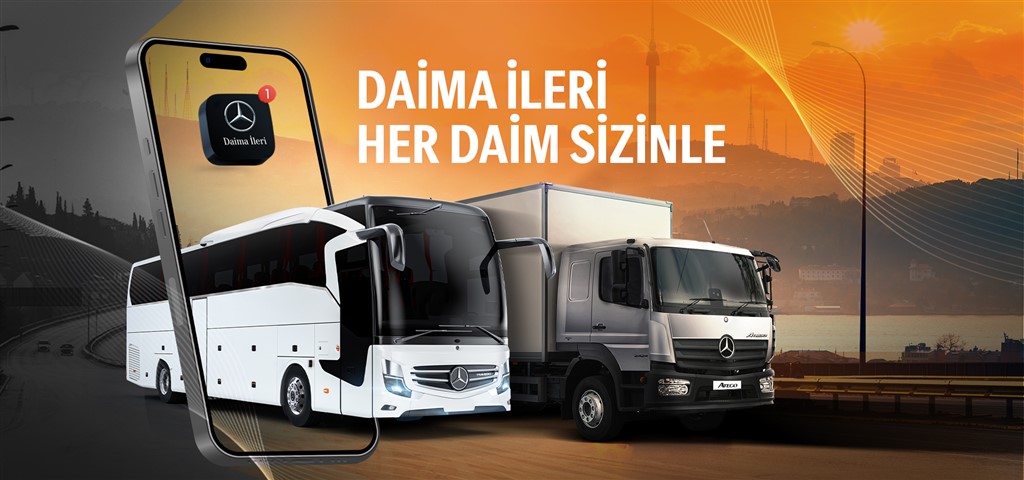 Mercedes-Benz Türk’ün Yeni Mobil Uygulaması‘Daima İleri’ Satış Sonrası Hizmetleri Bir Üst Seviyeye Taşıyor