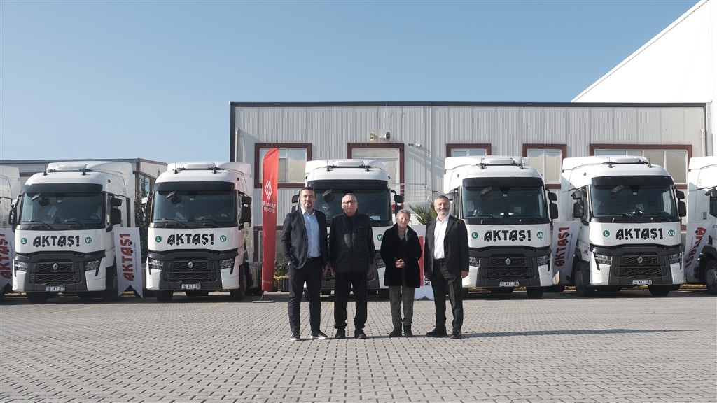 Gemlik Aktaş-1 Lojistik, 50 yeni Renault Trucks çekici ile yılın ilk yatırımını gerçekleştirdi